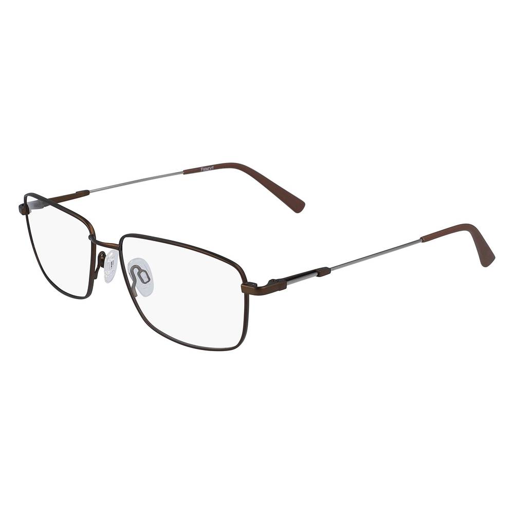 Flexon H6001 Eyeglasses 210 Brown 57mm